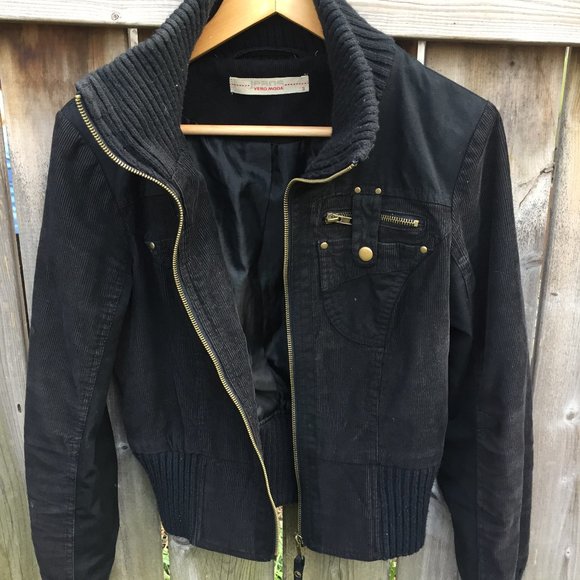 Vero Moda Citro bomber jacket in black - size S - Picture 8 of 9